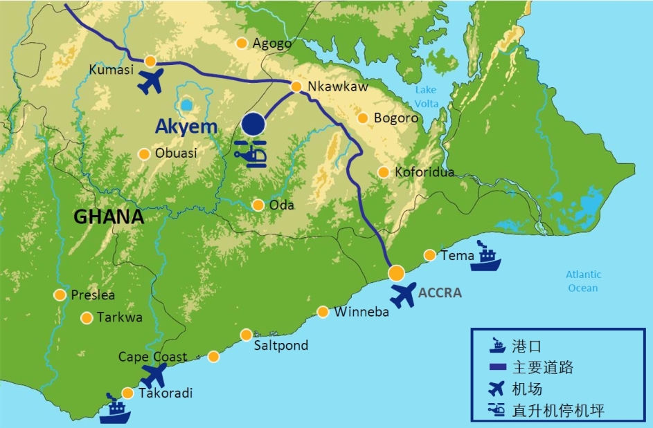 紫金矿业收购加纳Akyem金矿